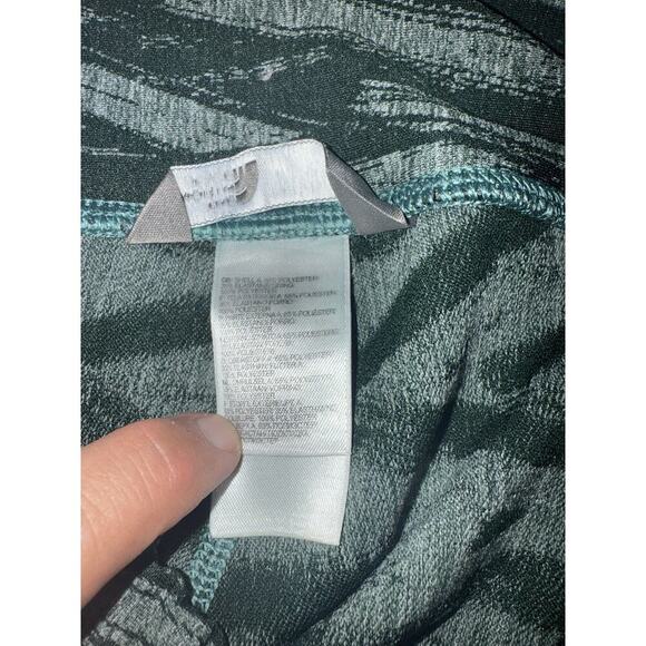 The North Face Women’s Printed Leggings Size M Medium Teal Gray Patterned - Picture 5 of 6